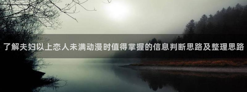 动漫天堂日本动漫免费观看:了解夫妇以上恋人未满动漫时值得掌握的信息判断思路及整理思路配图